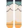 Stance Peaking Hike Crew Socks In Brown