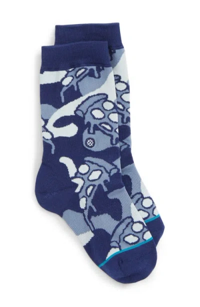 Stance Kids'  Pisa Pizza Socks In Blue