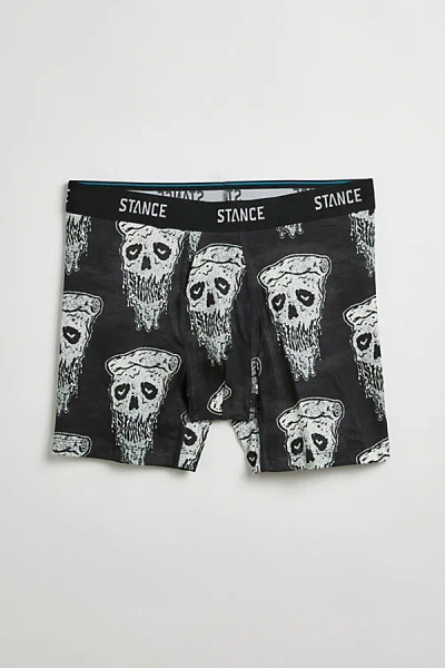 Stance Pizza Face Polyester Boxer Brief In Black, Men's At Urban Outfitters