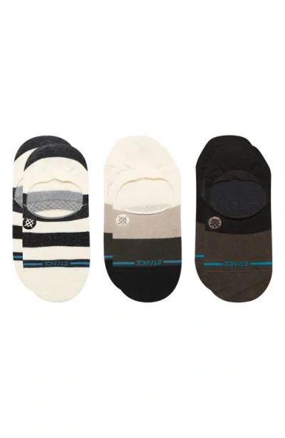 Stance Punked 3-pack No-show Socks In Black