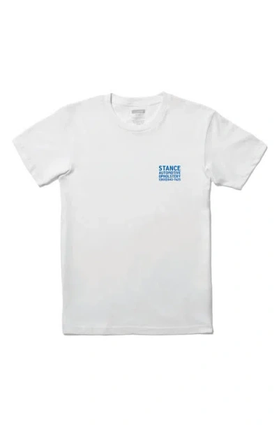 Stance Quality Threads Graphic T-shirt In White