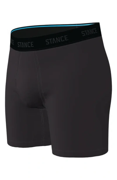 Stance Regulation Solid Boxer Briefs In Blk - Black