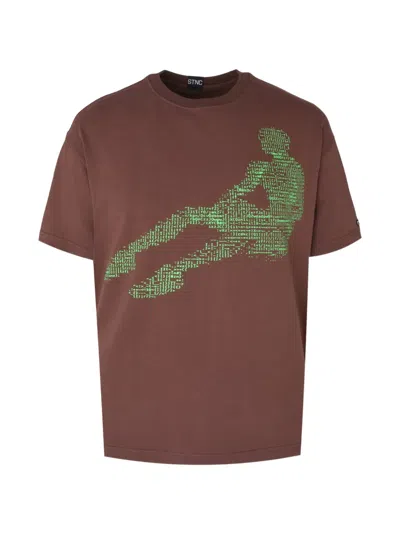 Stance Robo Code Graphic-print T-shirt In Brown