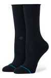 Stance Rolled Crew Socks In Blue