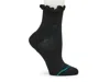 Stance Ruffle Icon Ankle Socks In Black