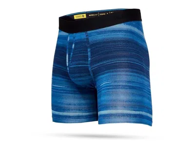Stance Sealevel Boxer Brief Underwear Mens S Blue Elastic Waist Stretch Buu789 In Black