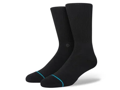 Stance Shelter Crew Cut Socks Shoes Black: Md (us Men's Shoe 6-8.5 - Women's Shoe 8-10.5)