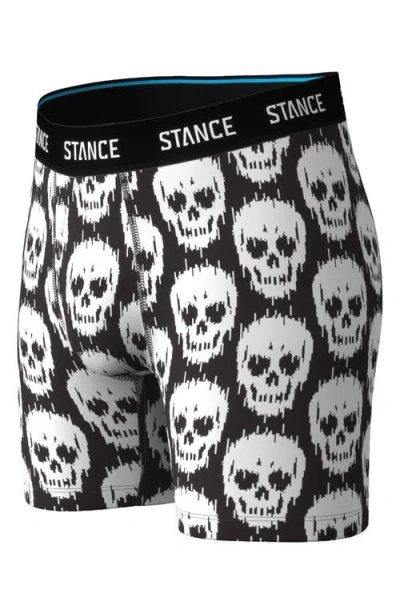 Stance Skulls Boxer Briefs In Blk Black