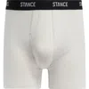 Stance Solid Boxer Briefs In Gray