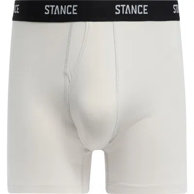 Stance Solid Boxer Briefs In Gray