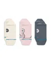 Stance Solid Light Tab Socks, Pack Of 3 In Multi