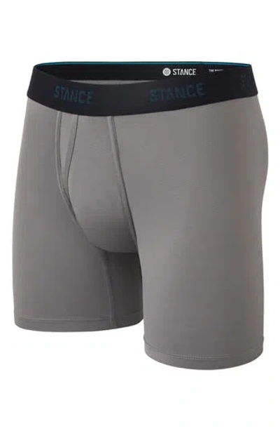 Stance Solid Performance Wholester Boxer Briefs In Gray