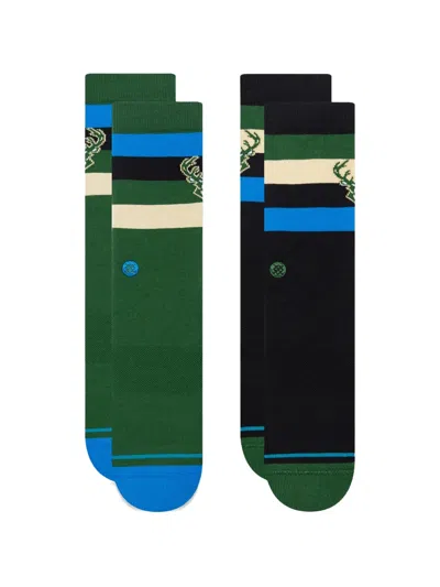 Stance Striped Crew Socks In Multi