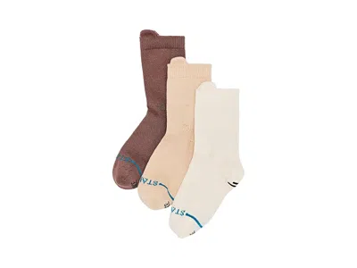 Stance Kids' Teddy Bear 3-pack (toddler) Sock: 2-4 Years, Cotton/nylon In Multicolor
