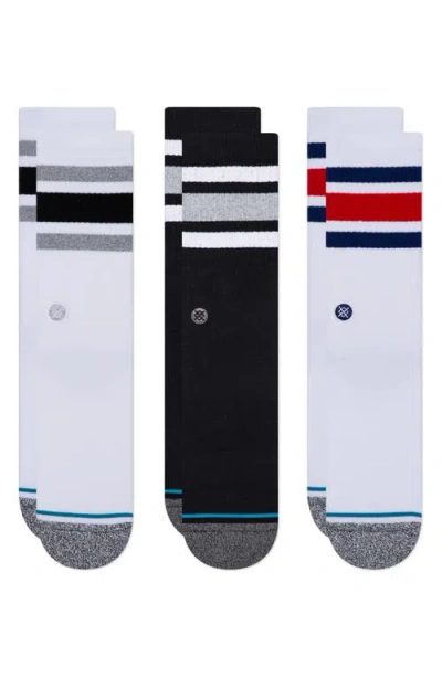 Stance The Boyd Assorted 3-pack Strip Crew Socks