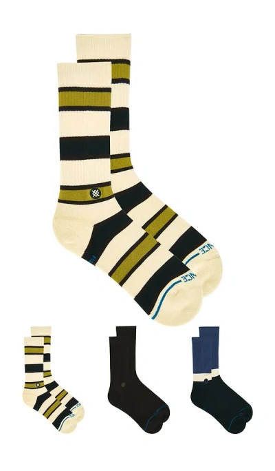 Stance The Devon Crew 3 Pack Socks