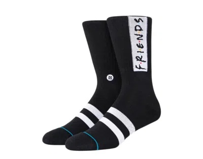Stance The First One - Friends - Classic Black/white Crew Socks A556d20tfo-blk