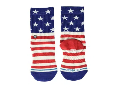 Stance The Fourth St (toddler/little Kid/big Kid) Men's Crew Cut Socks Shoes White: Lg (2 Little Kid - 5.5  In Multi