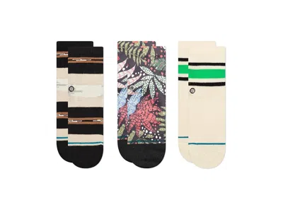 Stance Kids' Trailbound (infant) Crew Cut Socks Shoes Black: 3-6 Months In Neutral