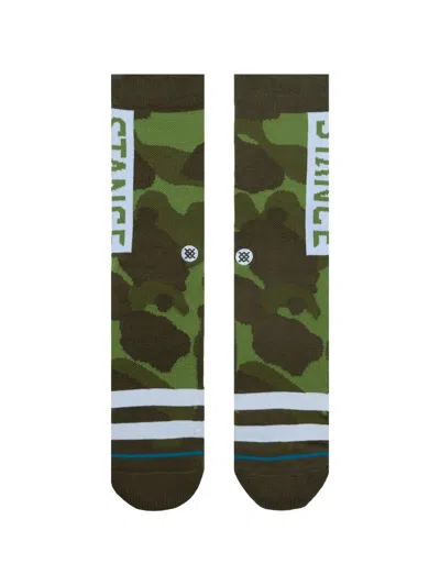 Stance Uncommon Solids Og Socks In Green