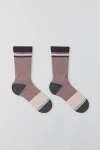 Stance Vintage Disney 2020 Crew Sock In Grey/mauve, Men's At Urban Outfitters In Brown