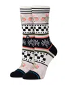 Stance Winter Bloom Crew Socks In Purple