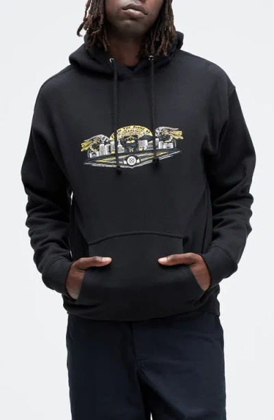 Stance Wu-tang Clan Panther Graphic Hoodie In Black