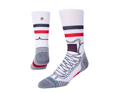 Stance X Forest Gump Run Forrest White Crew Socks A418d20run-wht