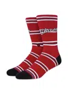 Stance X Nba Chicago Bulls Classic Socks In Red