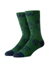 Stance X Nba Donovan Stencil Socks In Green