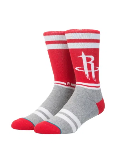 Stance X Nba Houston Rockets City Gym Socks In Red
