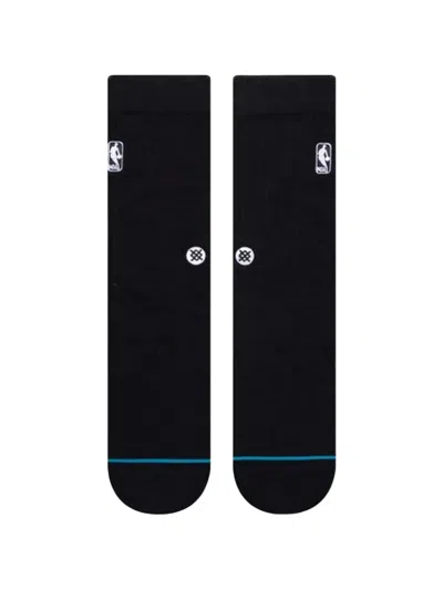 Stance X Nba Logoman Quarter Socks In Black