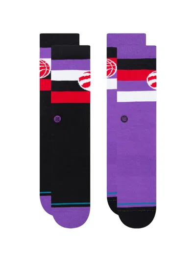 Stance X Nba Toronto Raptors Crew Socks In Multi