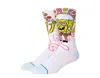 Stance X Sponge Bob Imagination Bob White/yellow Crew Socks A545a21bob-wht In White