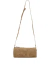 Stand Oil Chunky Zip Shoulder Bag In Neutral