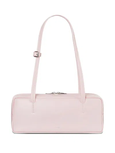 Stand Oil Faux-leather Shoulder Bag In Brown
