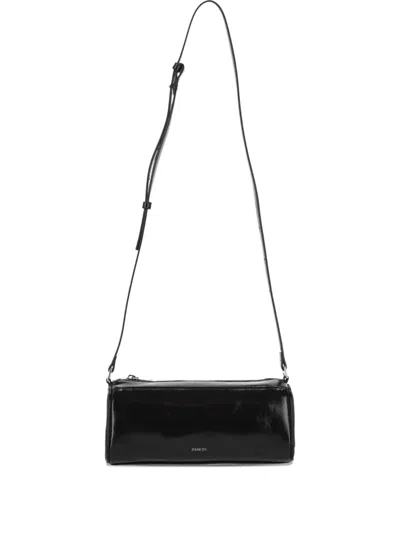 Stand Oil Logo-print Shoulder Bag In Black