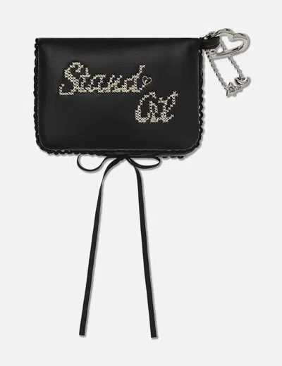 Stand Oil Memory Fluffy Keyring In Black