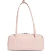 Stand Oil More Faux Leather Baguette Bag In Pink