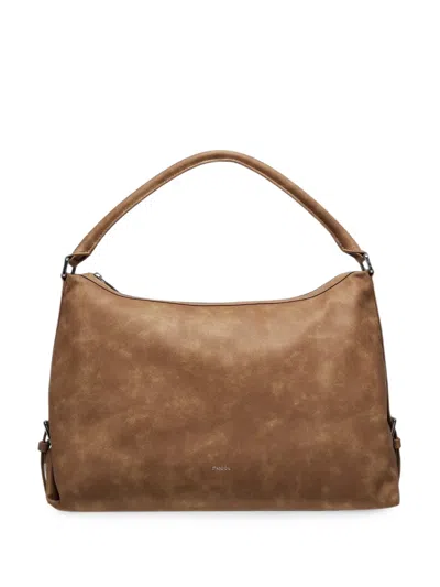 Stand Oil Mushy Shoulder Bag In Brown