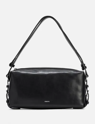 Stand Oil Mushy Square Bag In Black