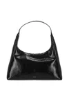 Stand Oil Plump Zip Shoulder Bag In Black