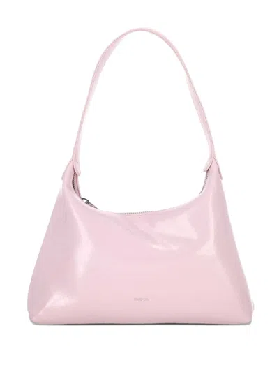 Stand Oil Plump Zip Shoulder Bag In Pink