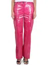 Stand Studio Ada Cargo Pants In Fuchsia