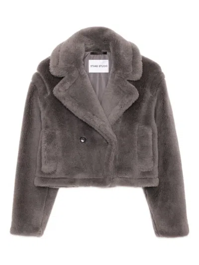 Stand Studio April Long-sleeve Jacket In Grey
