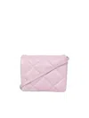 Stand Studio Hestia Quilted Chain-detail Shoulder Bag In Pink
