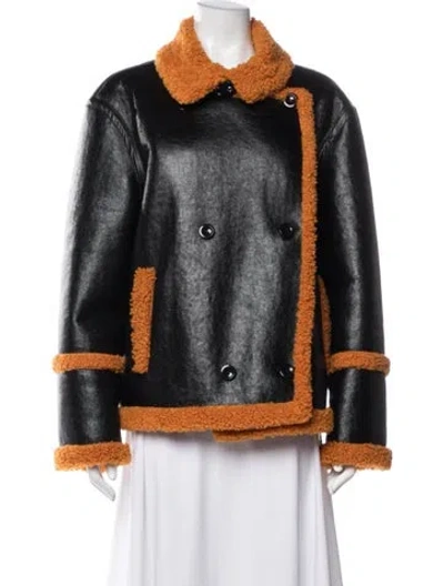Pre-owned Stand Studio Biker Jacket In Black