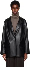 Stand Studio Black Jumbo Blazer In 89900 Black