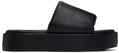 Stand Studio Black Tuva Sandals