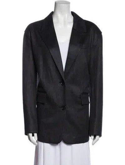 Pre-owned Stand Studio Blazer In Blue